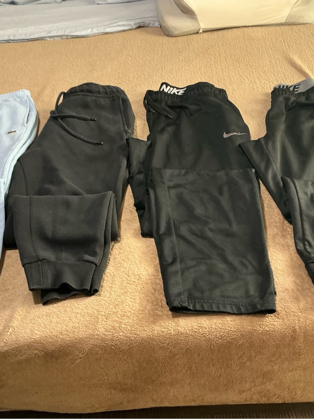 Nike Black Kids Jogger Sweatpants with Logo